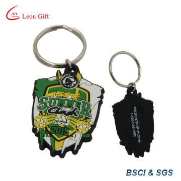 Porte-clés PVC en caoutchouc personnalisé pour cadeau de promotion (LM1806)